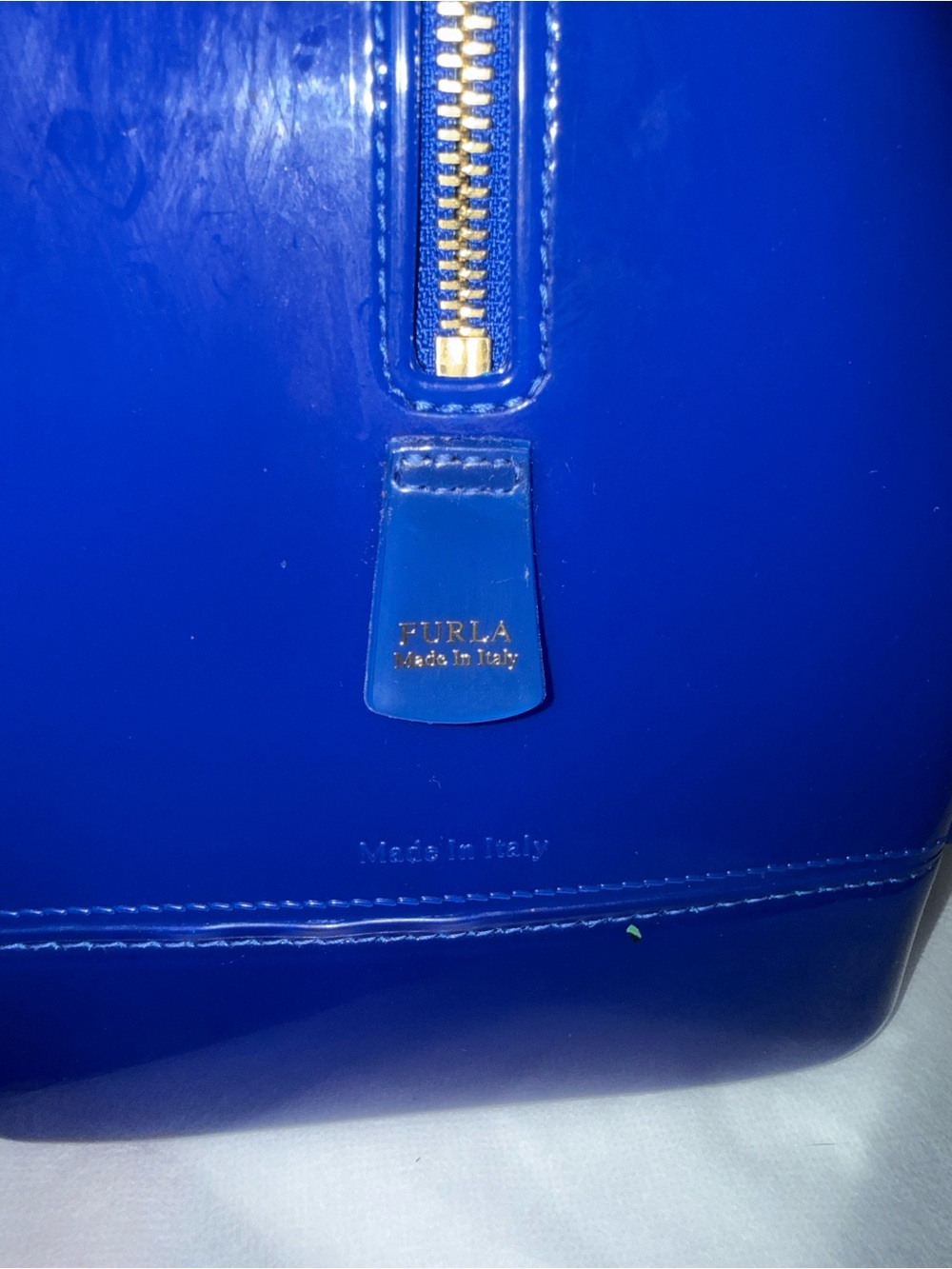 Furla Candy Bag Satchel in Deep Blue - Picture 6 of 12
